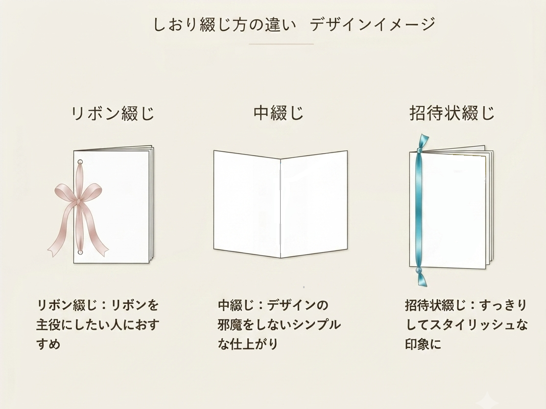綴じ方の画像