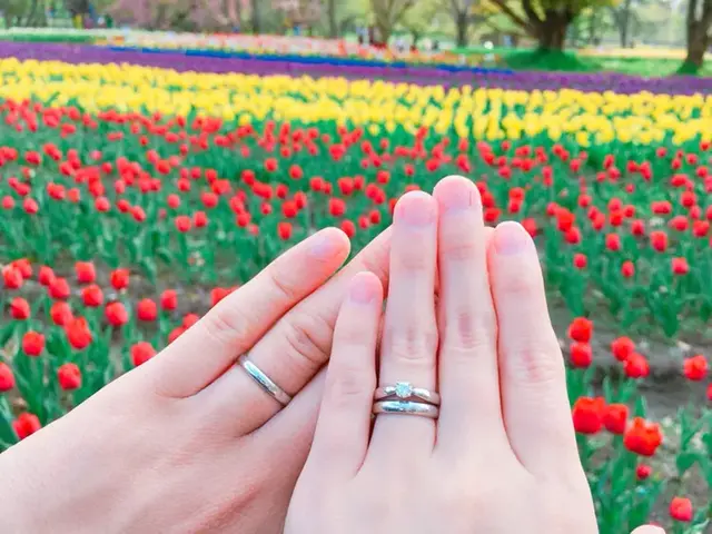 結婚指輪を重ねづけするときの順番