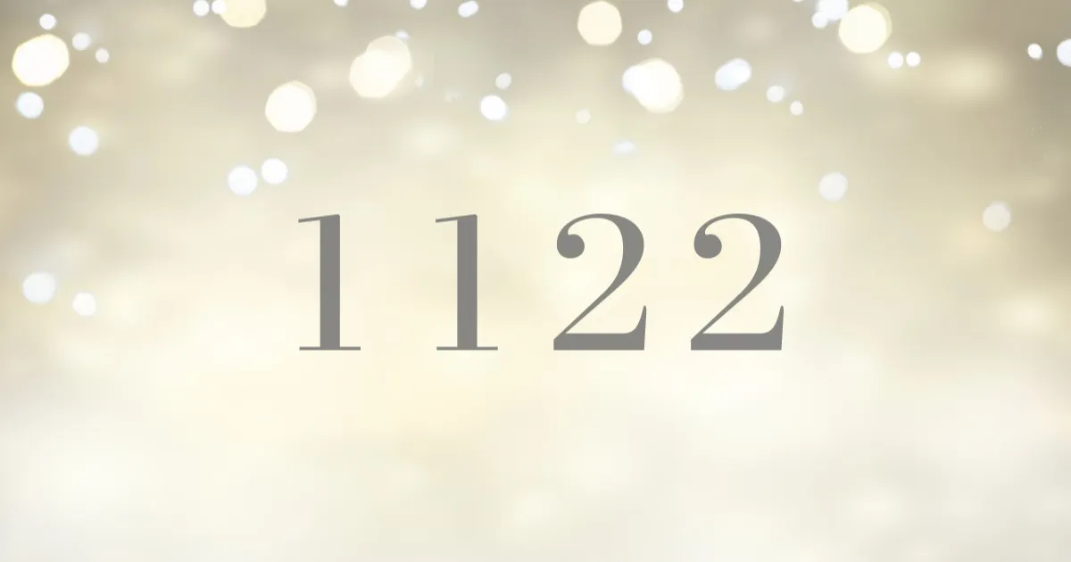 1122】エンジェルナンバーは幸せが訪れる前兆？恋愛や金運、仕事への