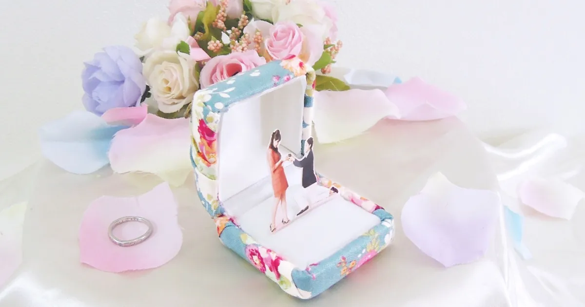 プチプラdiy 結婚指輪ケースは簡単リメイクでウェディングアイテムに大変身 みんなのウェディングニュース