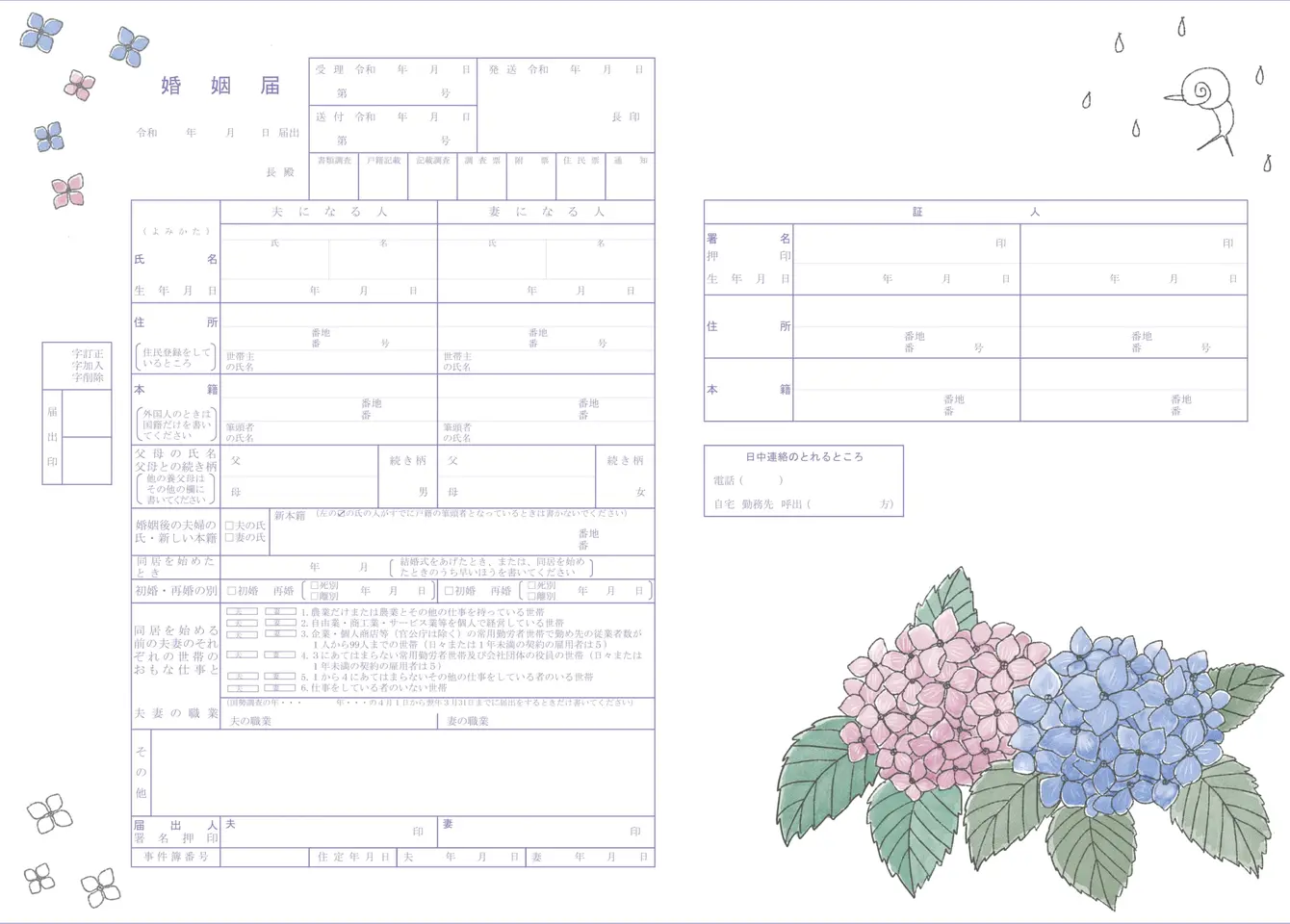 紫陽花日和
