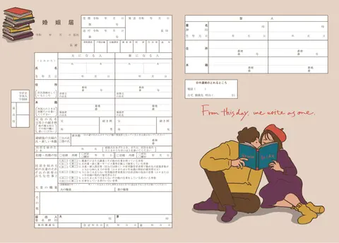 読書カップル