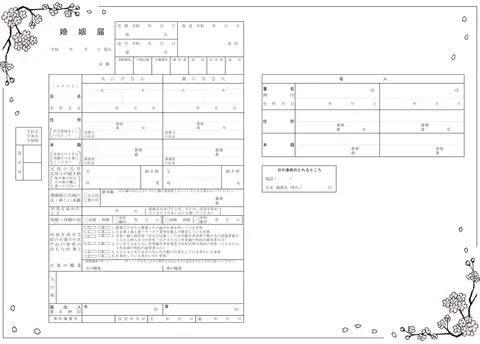 桜に包まれて