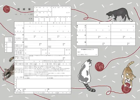 猫と毛糸玉