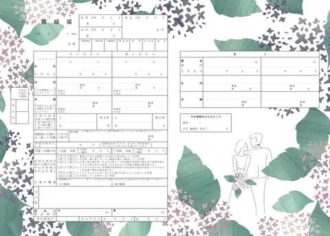 あじさい畑に包まれて