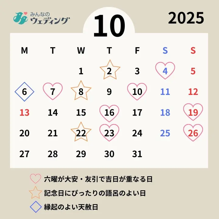 天赦日 2025年10月の縁起がいい日】10月6日は天赦日×一粒万倍日最強日