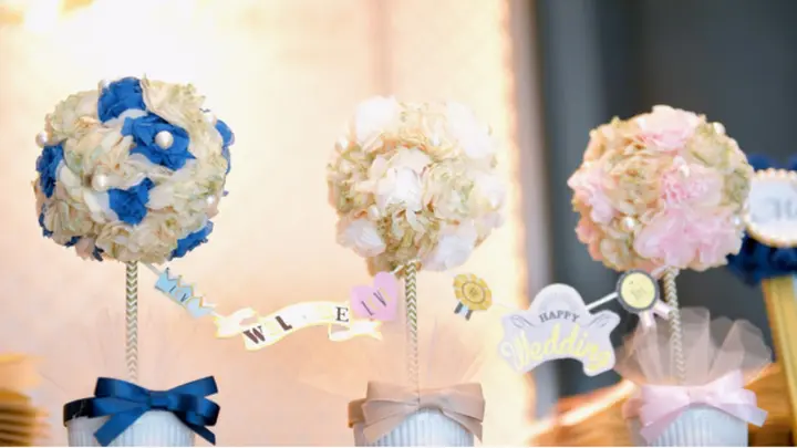 結婚式diyで人気の ペパナプ を自分好みの色に 簡単な染め方 みんなのウェディングニュース