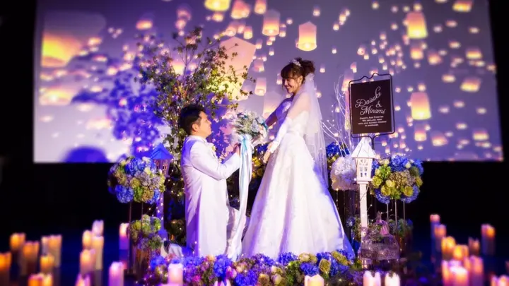 そこはまるで夢の空間♪憧れをカタチにしたキラキラウェディング