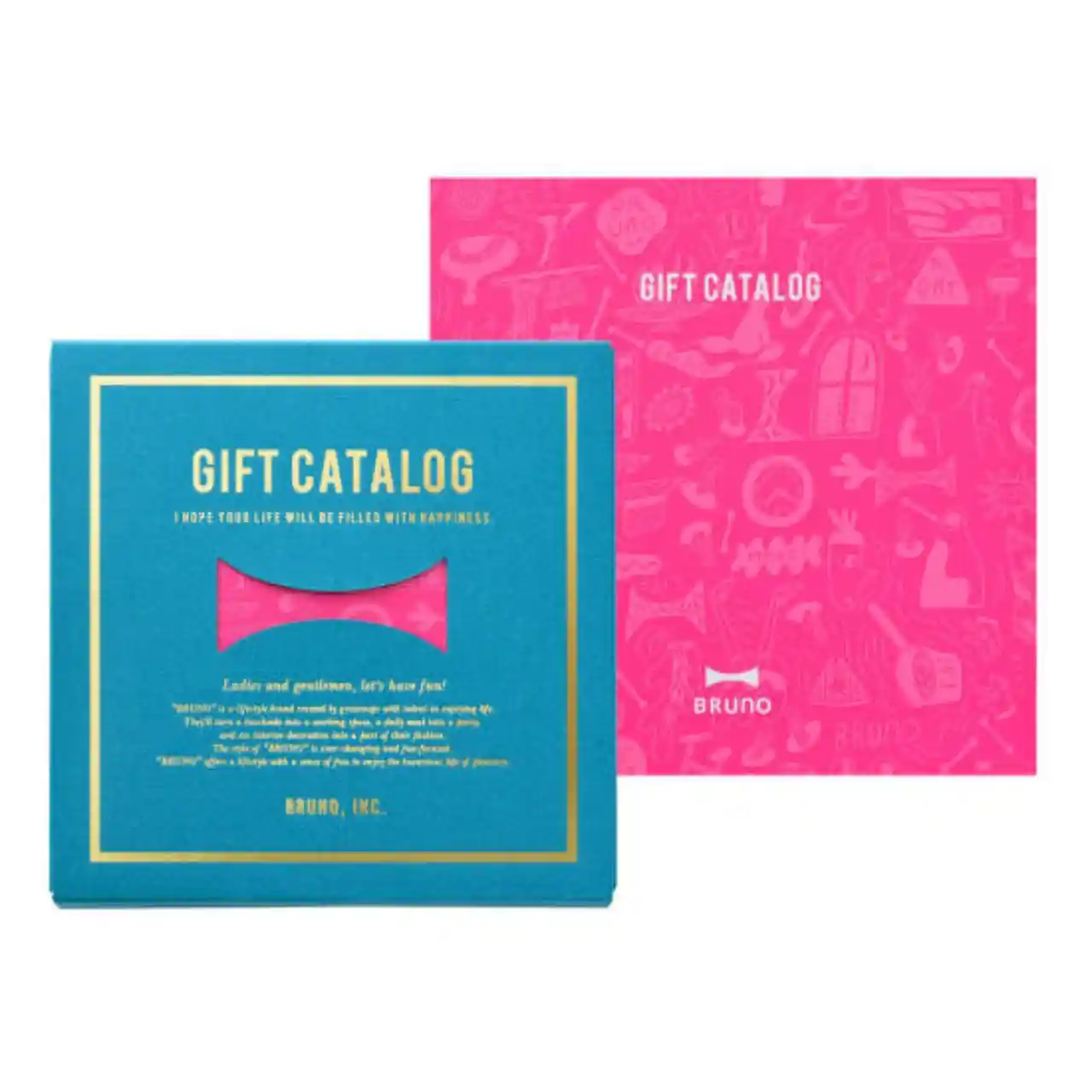 BRUNOのカタログギフト（マゼンタピンク）