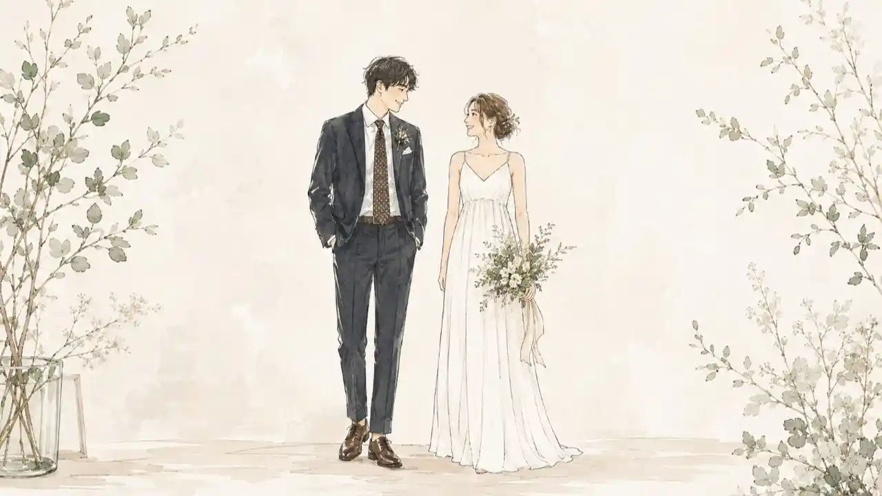 新郎新婦の服装は会場に合わせて