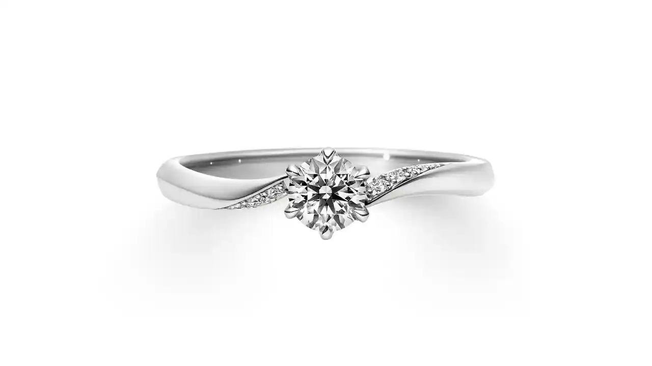 I-PRIMO ダイヤモンドリング 0.26カラット婚約指輪
