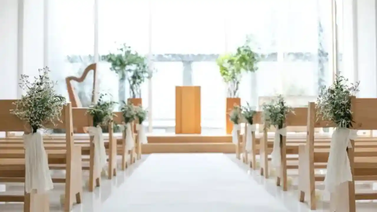 挙式会場の装花