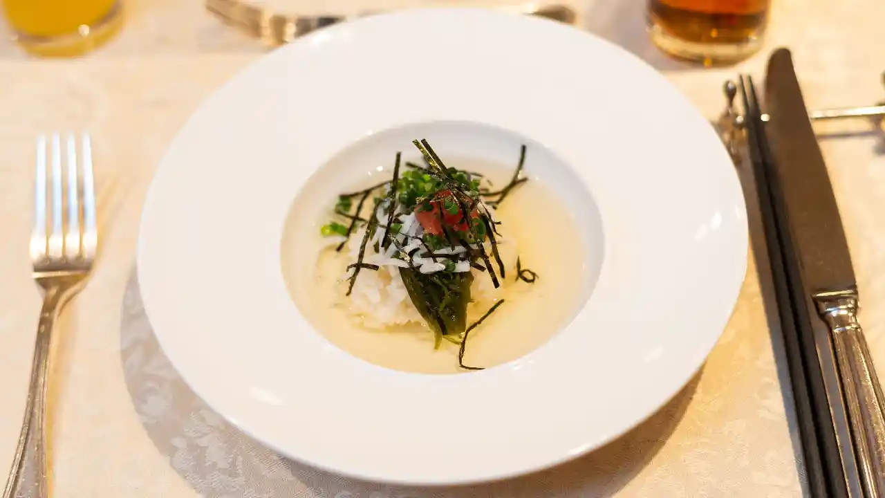 ご飯は新郎家の定番メニューをアレンジ