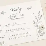 結婚式招待状の返信イラスト集｜初心者でも簡単なアイデアと注意点