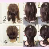 【結婚式お呼ばれ髪型】ミディアムヘアのとにかく簡単アレンジ術21選