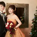 サプライズに感謝を込めて*スパンコール煌めくクリスマスウェディング