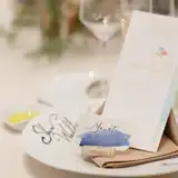 座席に置くメッセージを書きはじめるタイミング