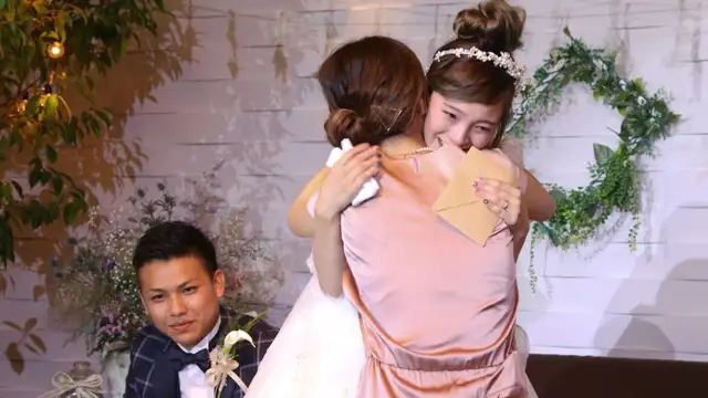 結婚式の感涙