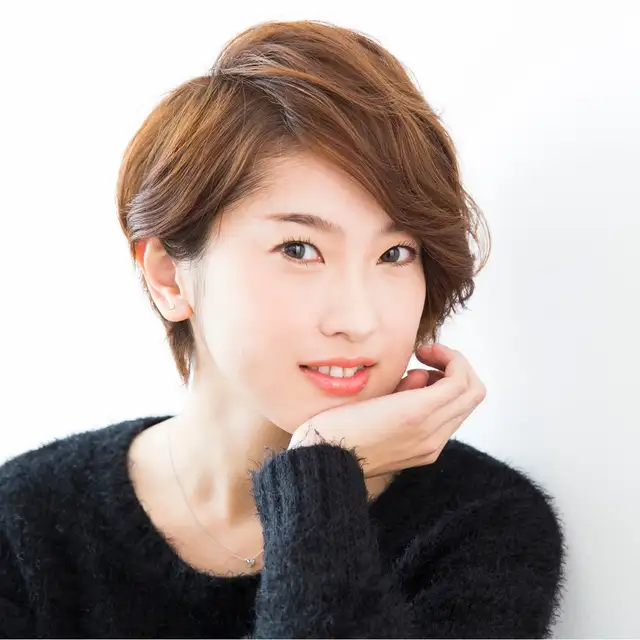 ショートの部分巻きアレンジ