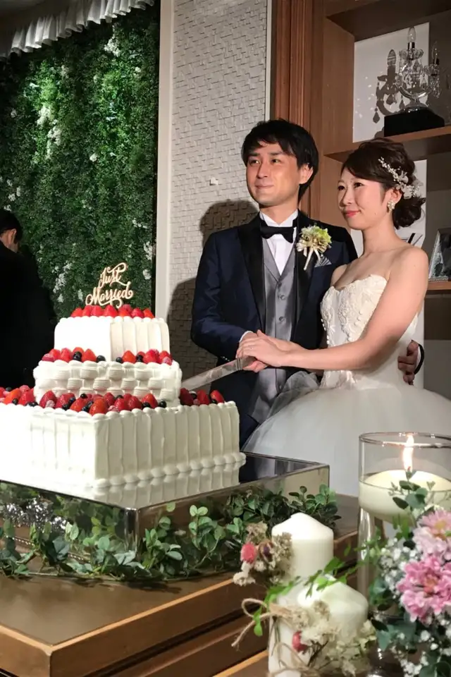 ケーキ入刀